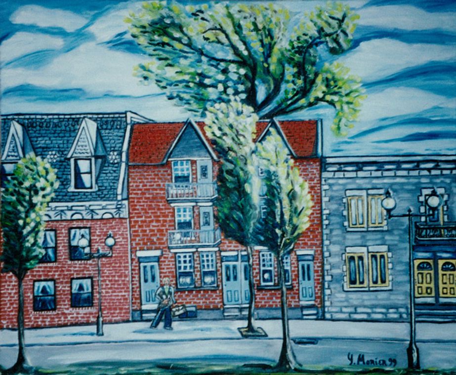 Un coin du Plateau Mont-Royal Montréal