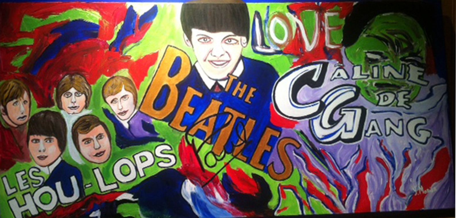 Tribute to Famous Rock Bands from 1962 to 2014...