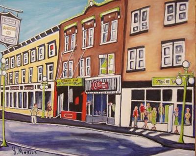 The Wind Turns Downtown, rue Cascades, Saint-Hyacinthe