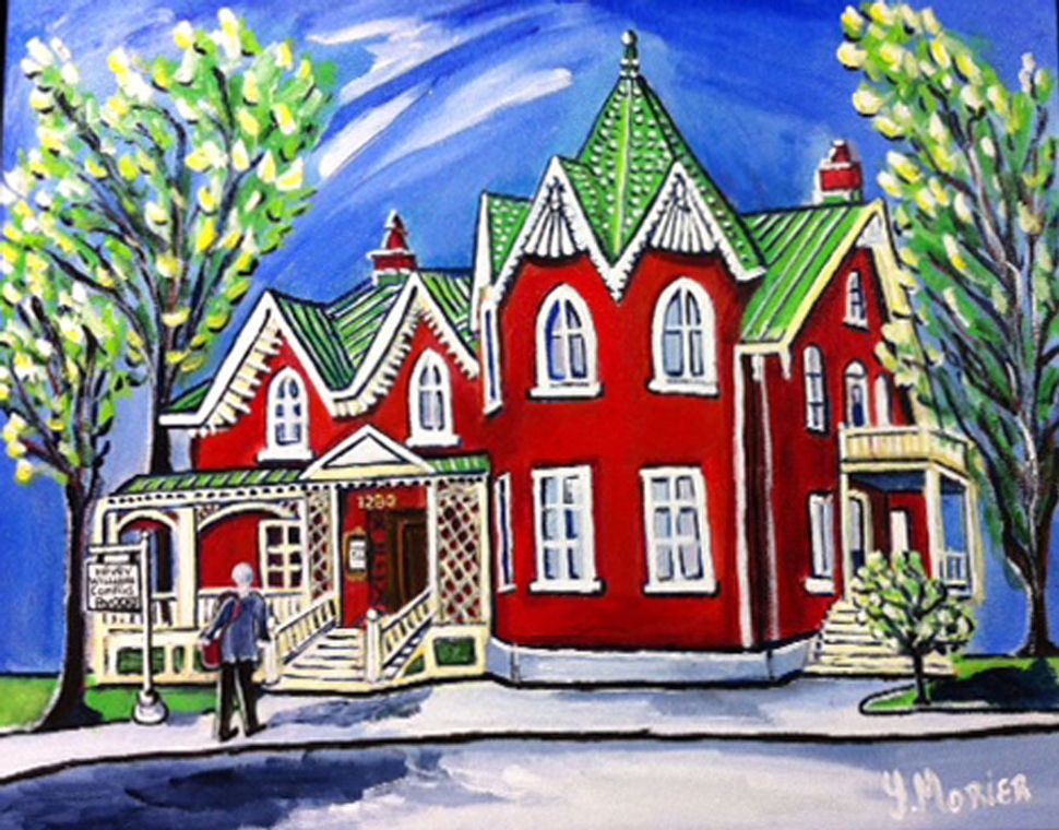 The Victorian House at 1280 Rue Girouard