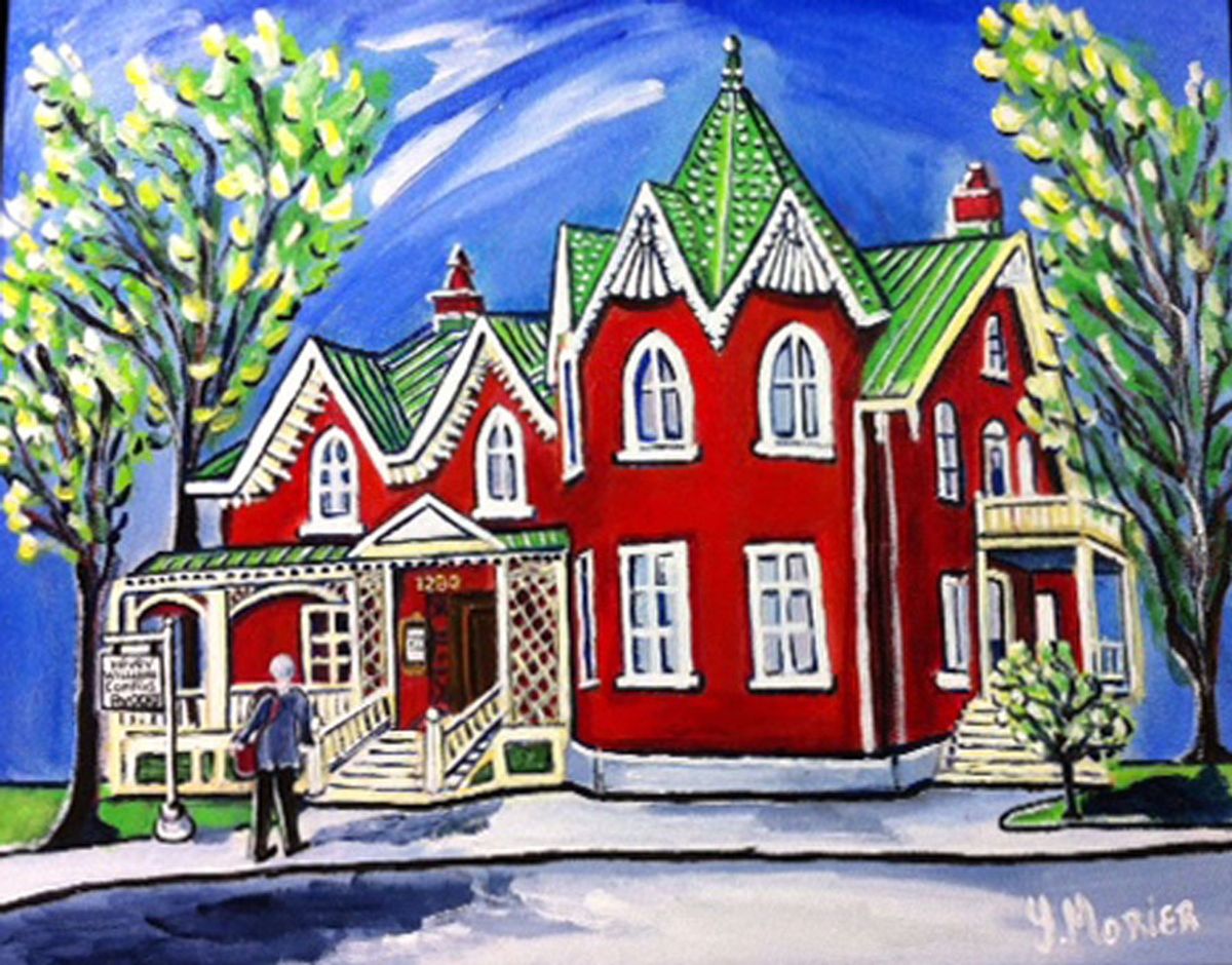 The Victorian House at 1280 Rue Girouard