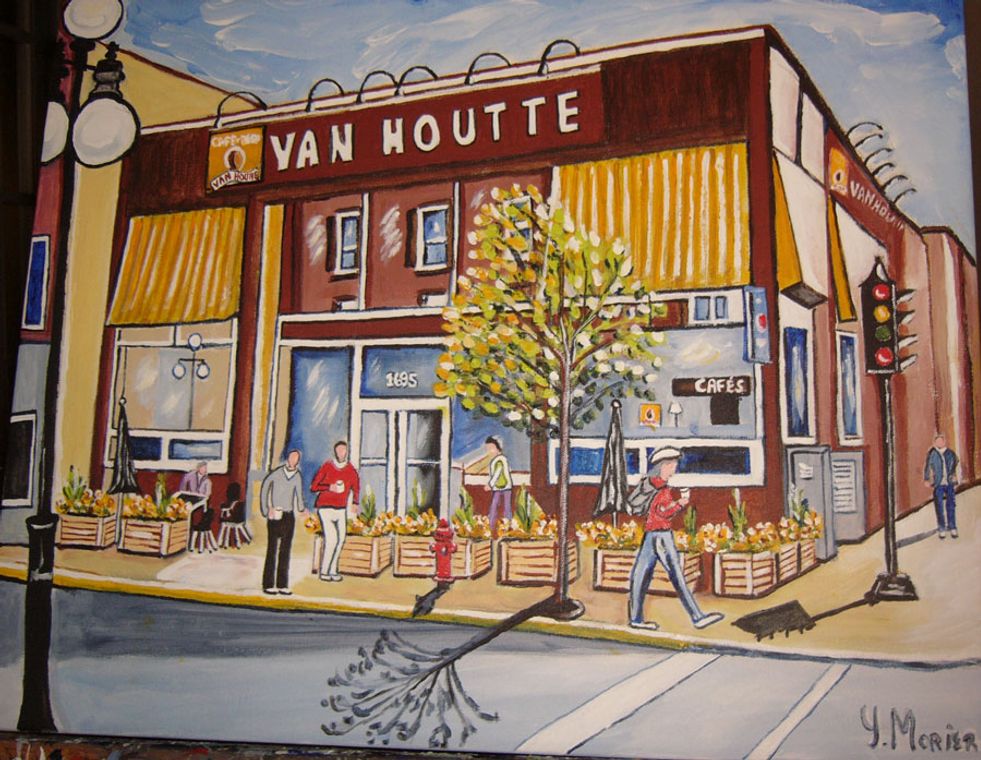 Café bistro Van Houtte (1695 rue Des Cascades)