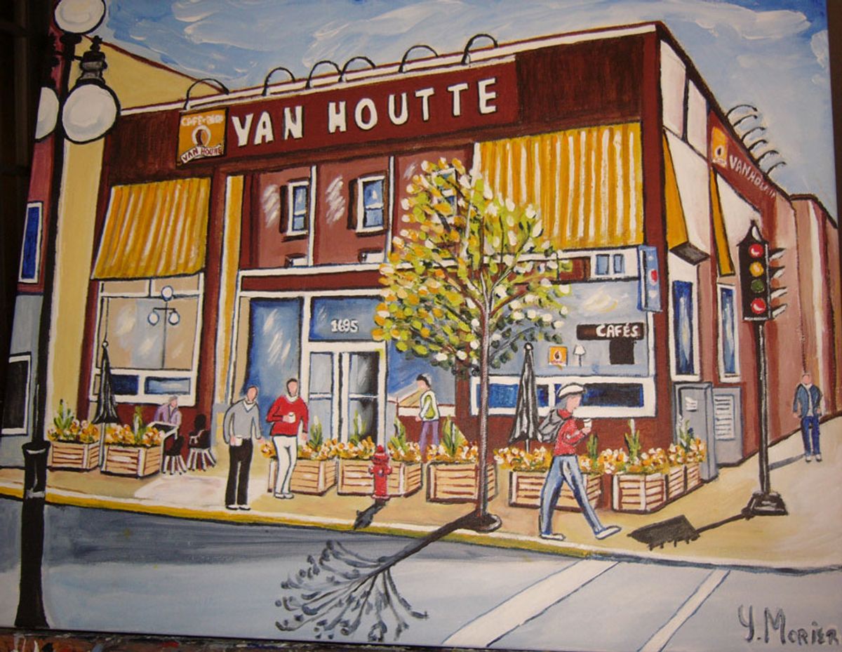 Café bistro Van Houtte (1695 rue Des Cascades)