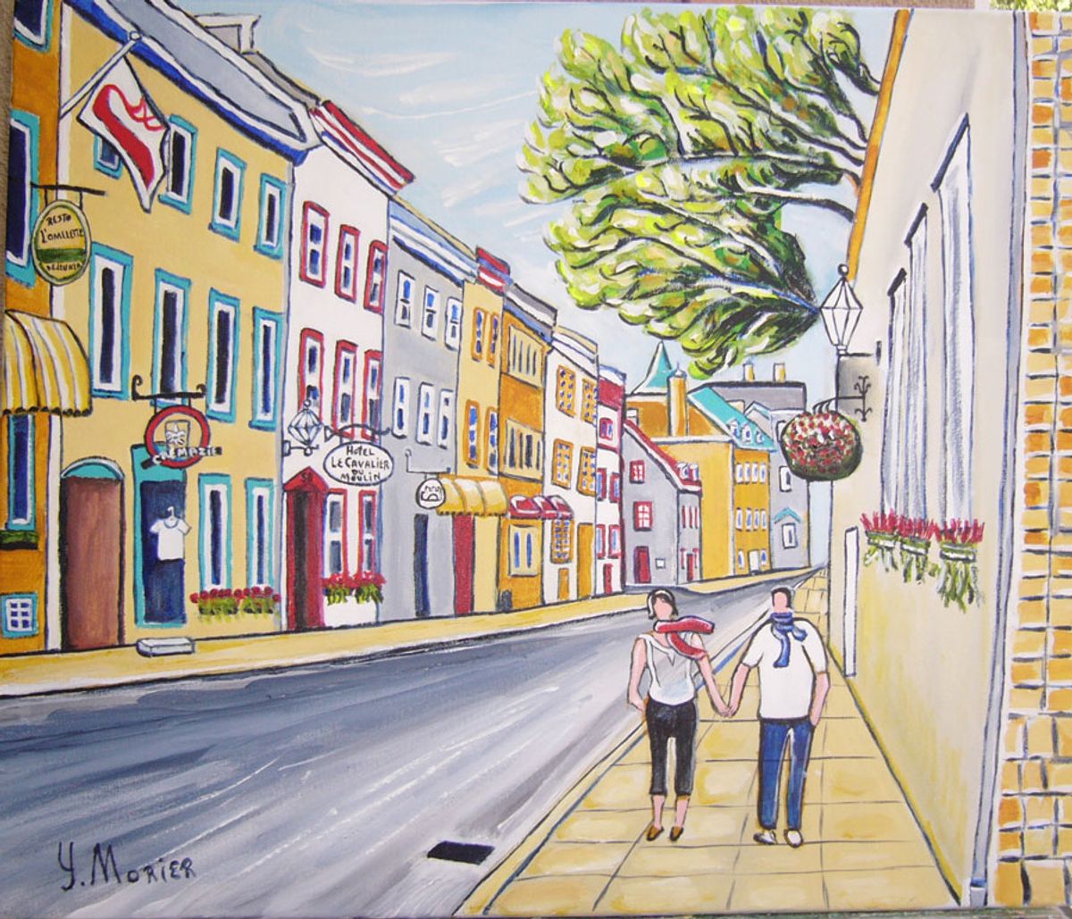 Promenade rue Saint-Louis (Vieux Québec)