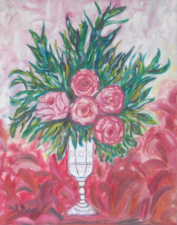 Roses and Greenery