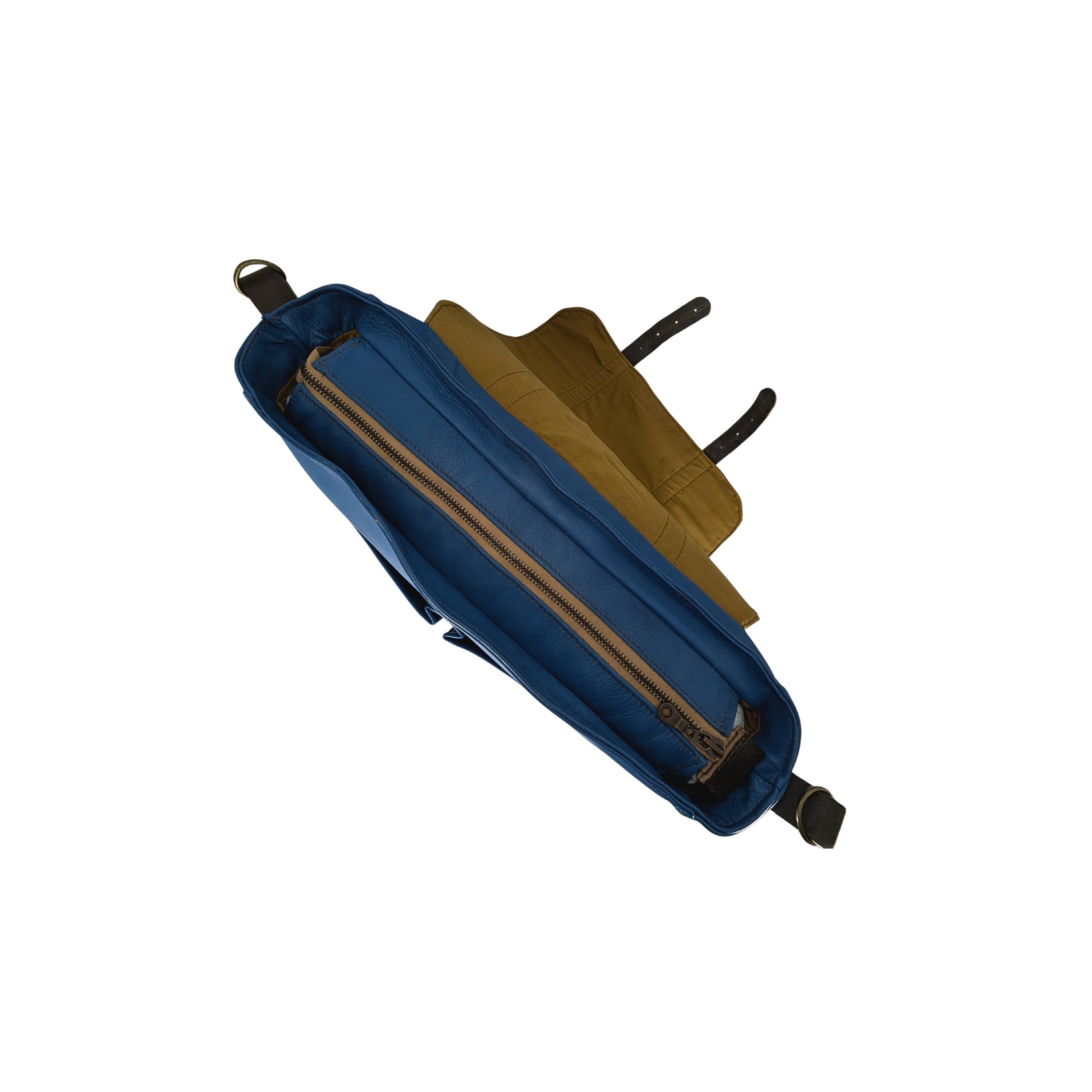 LÆVIK Odin Messenger – Blue / Brown