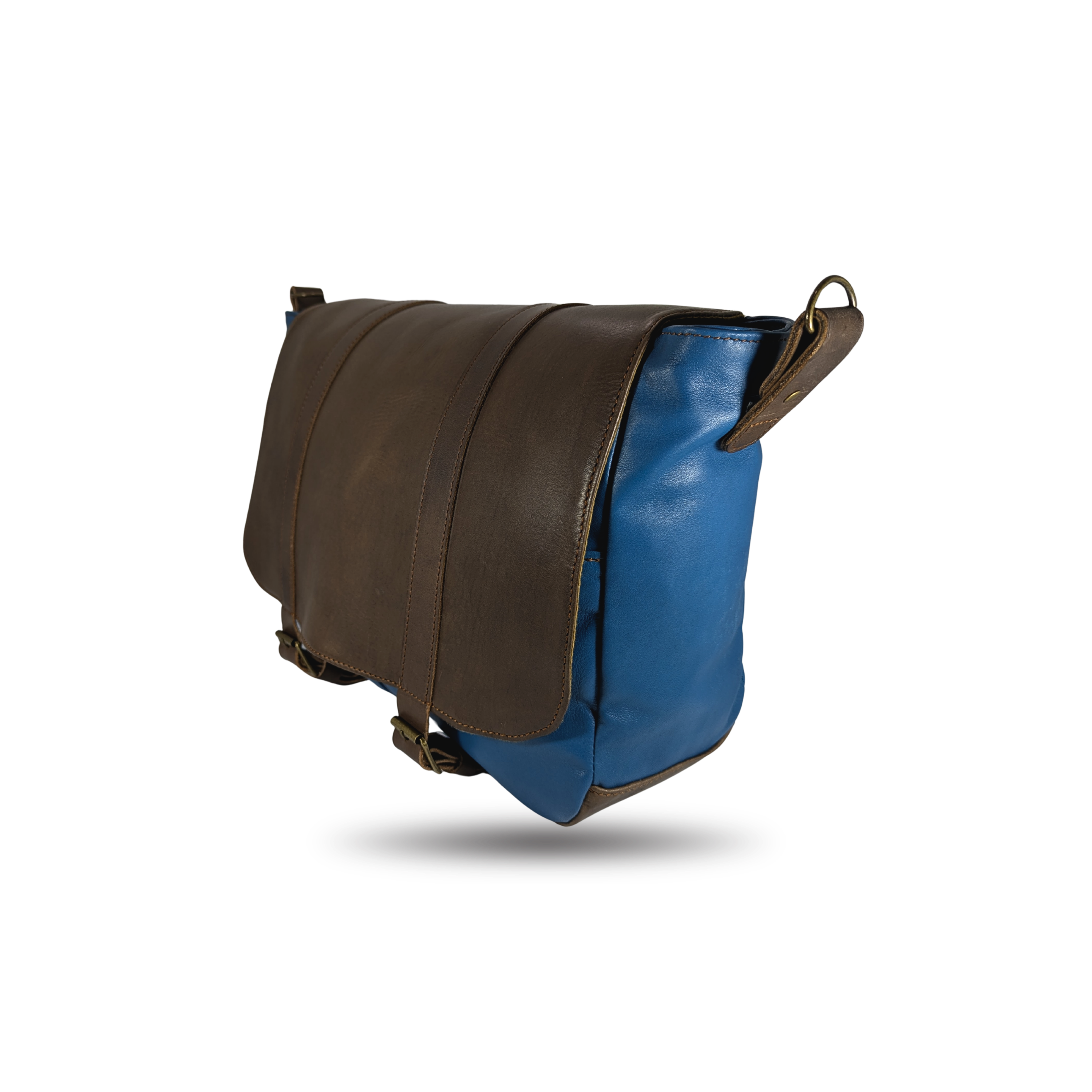 LÆVIK Odin Messenger – Blue / Brown