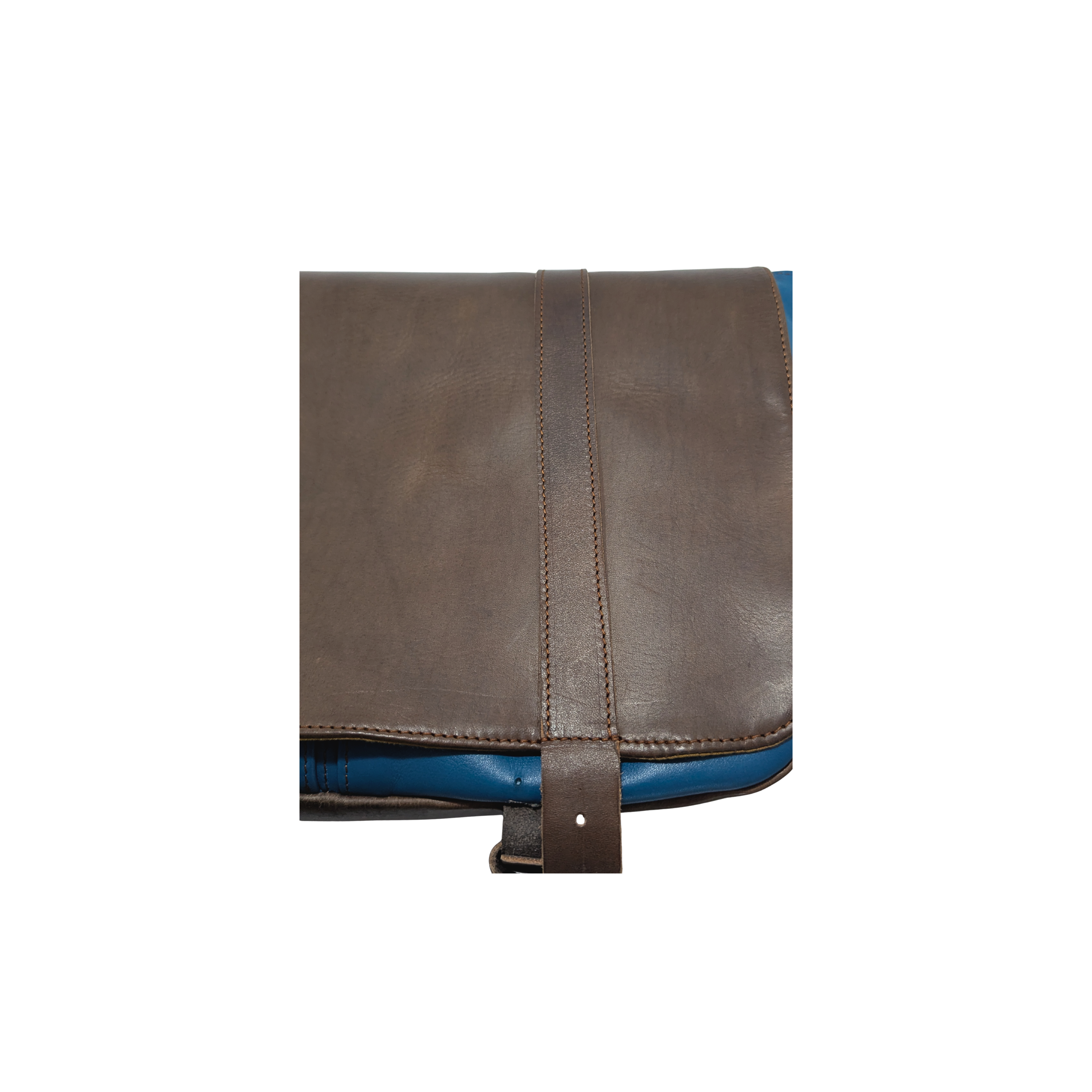 LÆVIK Odin Messenger – Blue / Brown