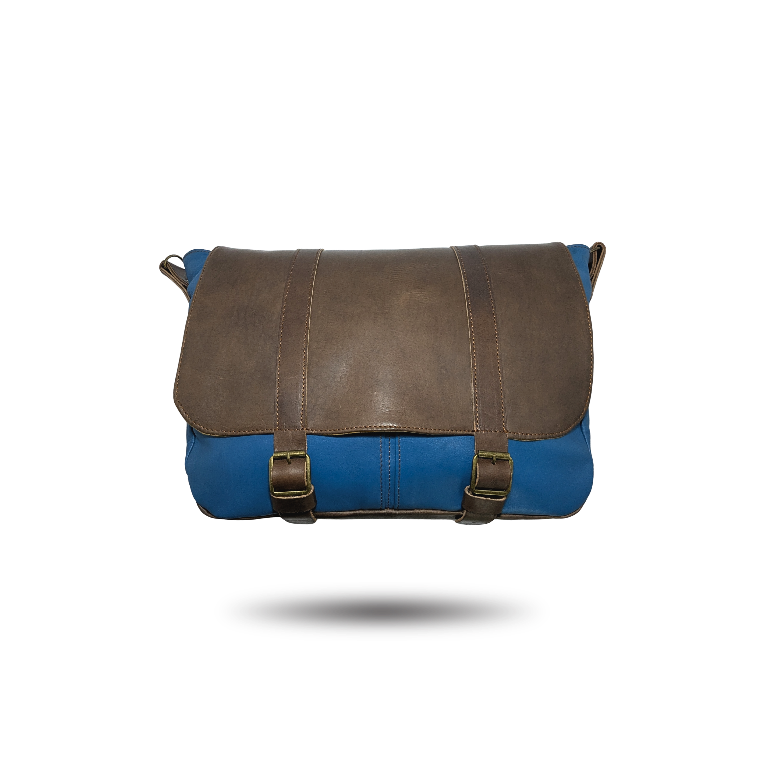 LÆVIK Odin Messenger – Blue / Brown