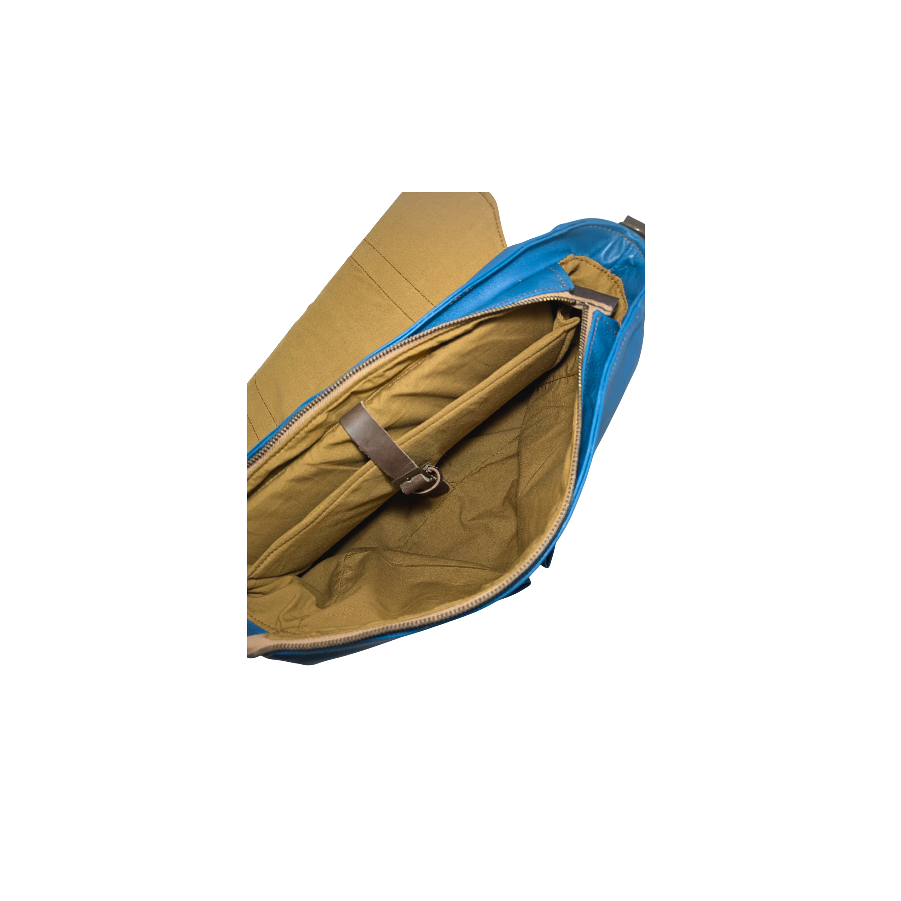 LÆVIK Odin Messenger – Blue / Brown