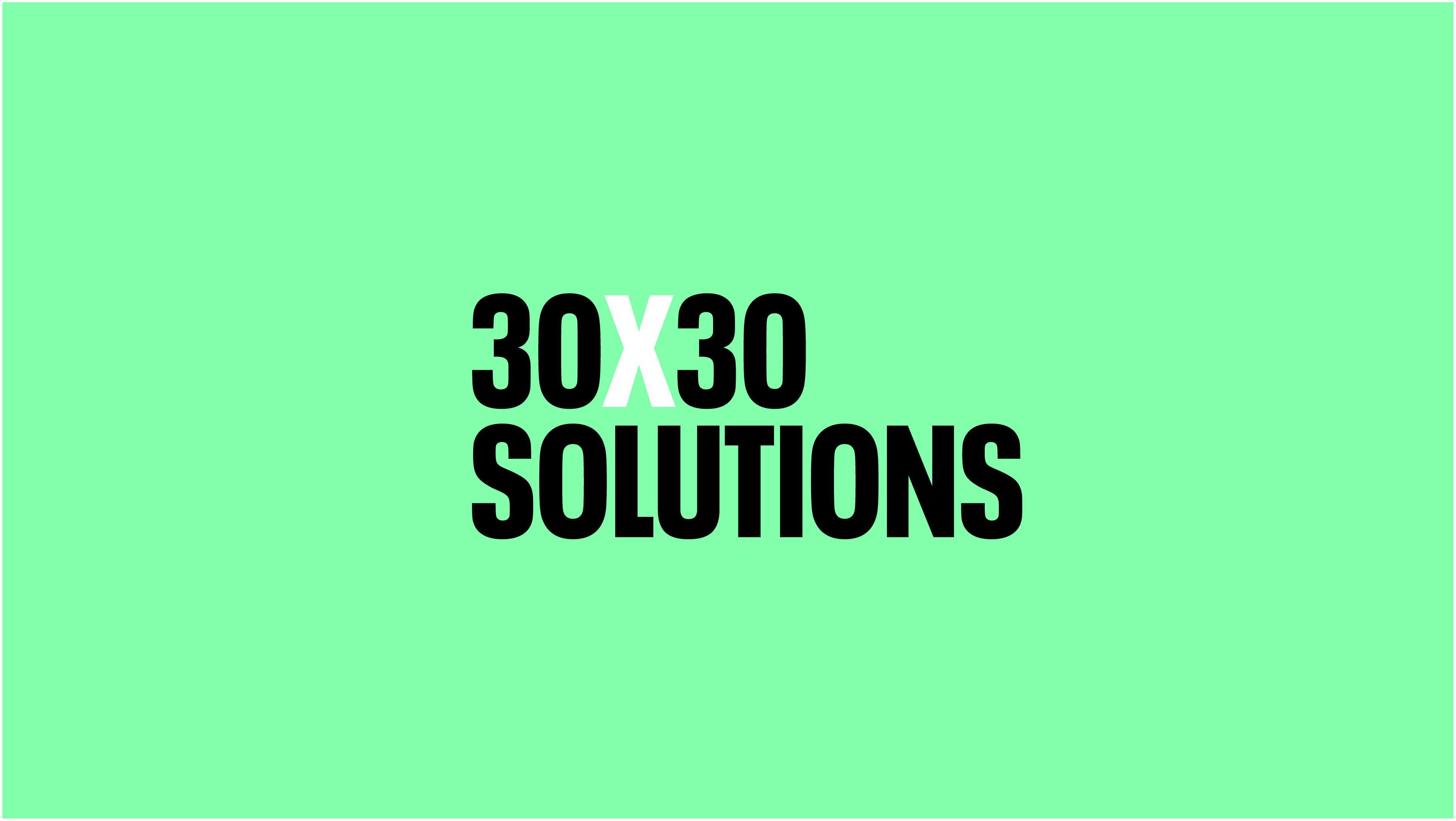 30X30 Solutions