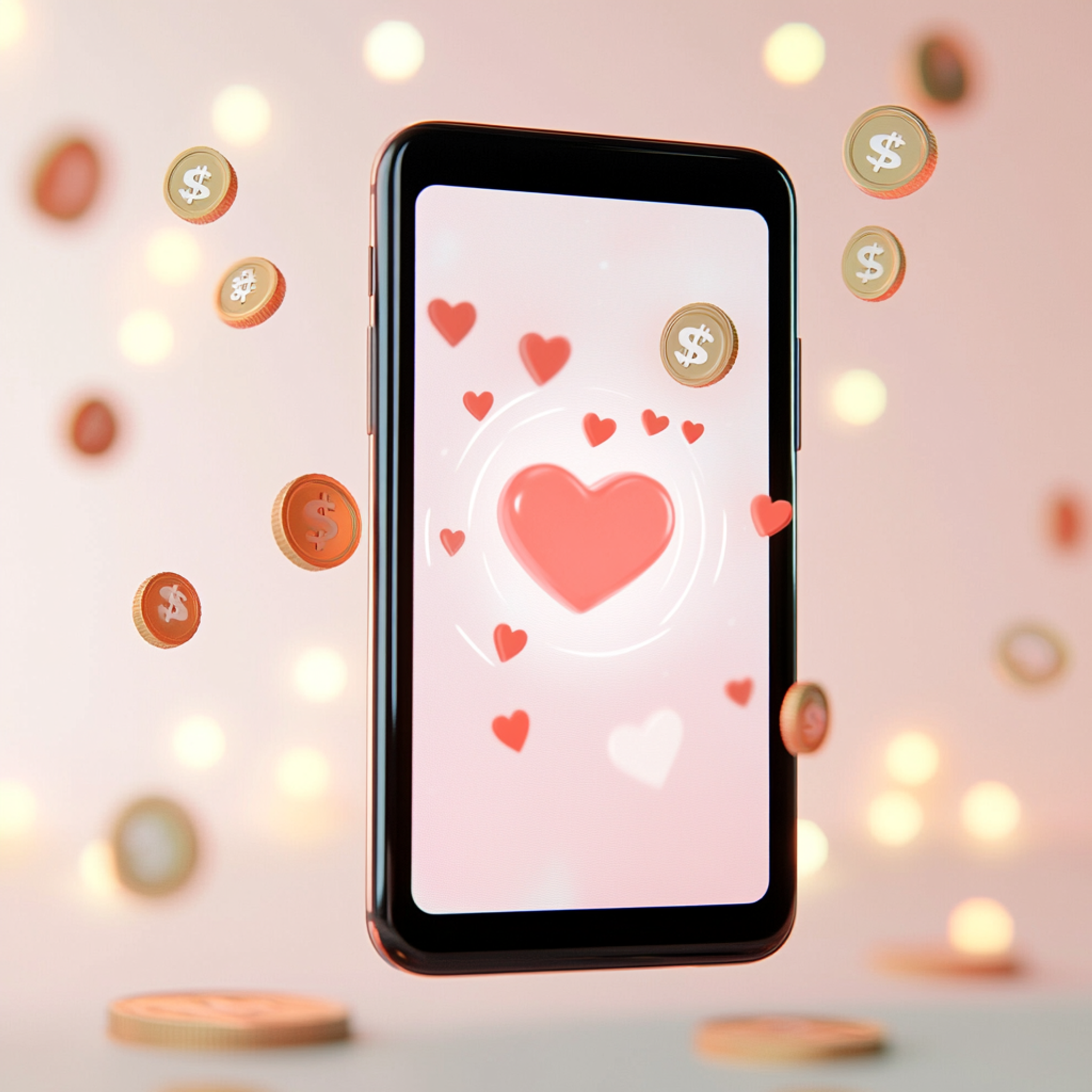 A smartphone screen showing Tinder's boost and super like features