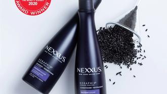 nexxus keraphix shampoo and conditioner and allure best beauty 2020 logo 