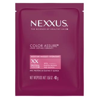Front of Pack Nexxuss Color Assure Long Lasting Vibrancy Deep Moisture Mask 1.5oz