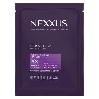 Front of Pack Nexxus Skin Care Keraphix Mask 1.5 OZ, nexxus keraphix mask for damaged hair, nexxus keraphix mask