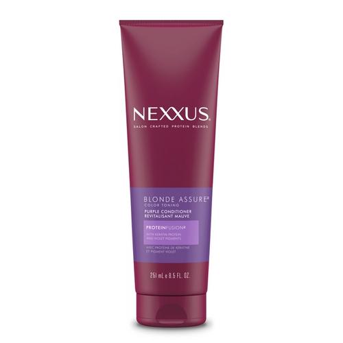 Nexxus Blonde Assure Purple Conditioner for Silver, Bleached, Blonde Hair &  Brassiness - Nexxus US