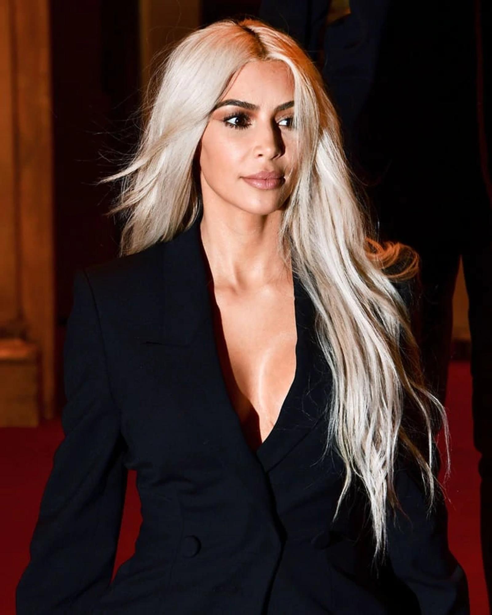 Kim Kardashian S Platinum Hair Maintenance Secret Is Super Affordable Nexxus Us