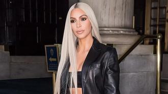 This Is Exactly How Kim Kardashian Keeps Her Platinum Blond Hair From Breaking