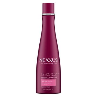 Back of Pack Nexxus Color Assure Colored Hair Shampoo for Color Treated Hair 13.5 oz, shampoo for color treated hair,color protecting shampoo,  nexxus color assure