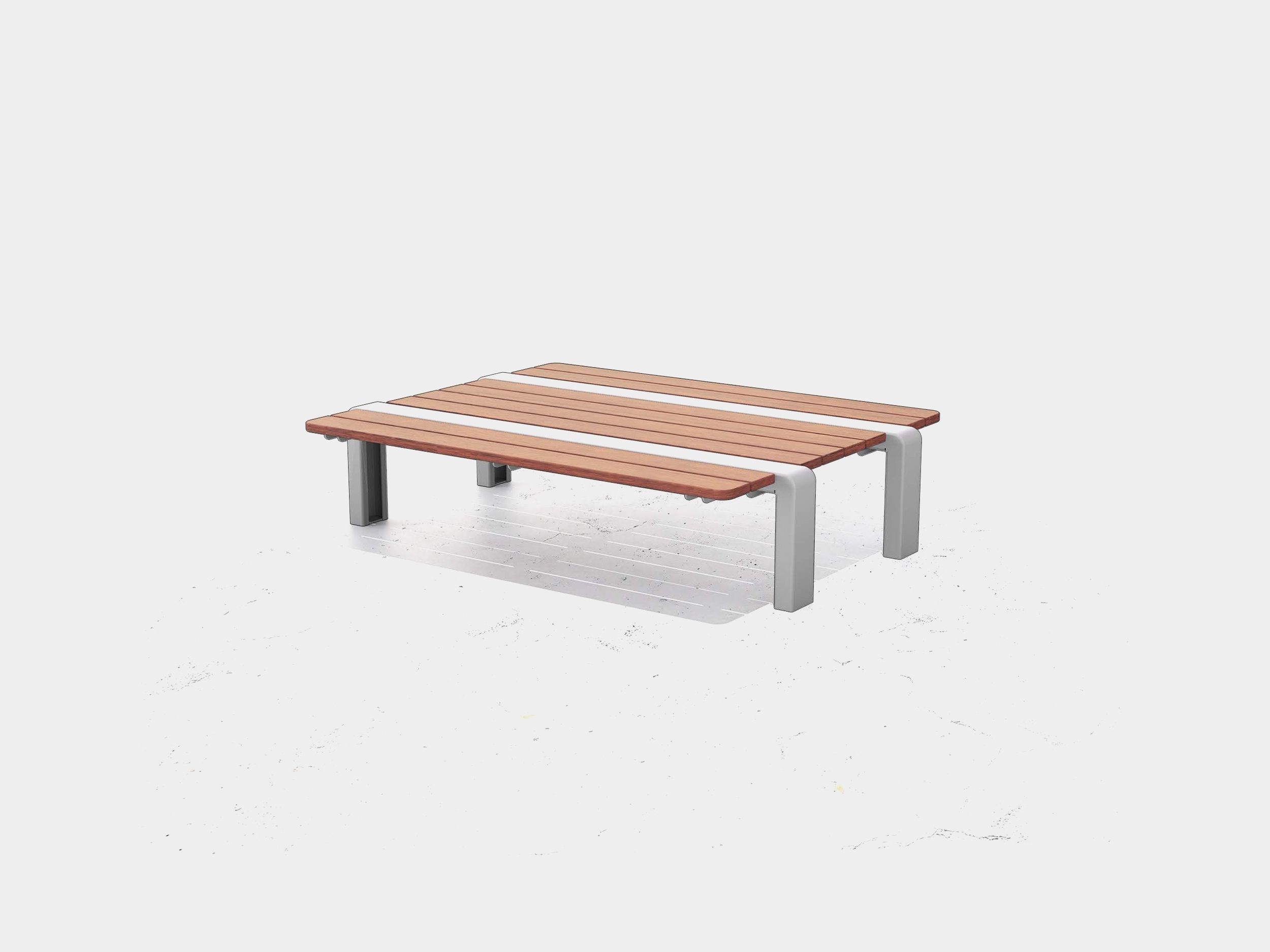 Versa Double Platform Bench, seating