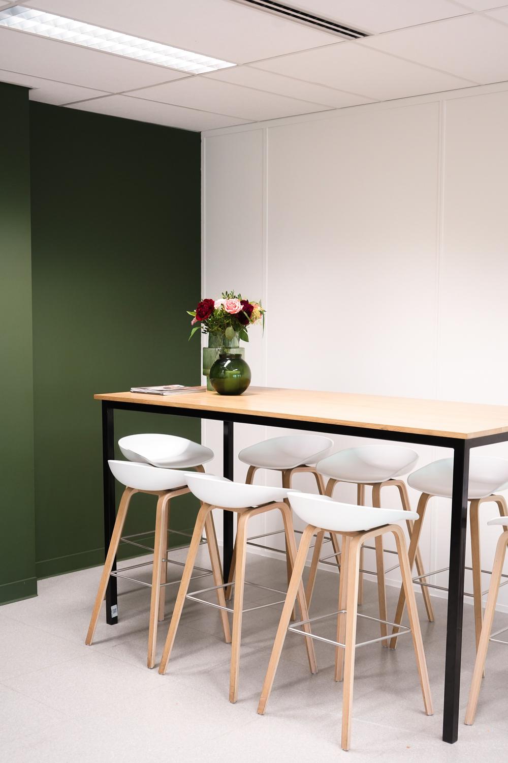 Y-Sales circular office interior in Watermael-Boitsfort, Brussels, gallery image 2 of 15