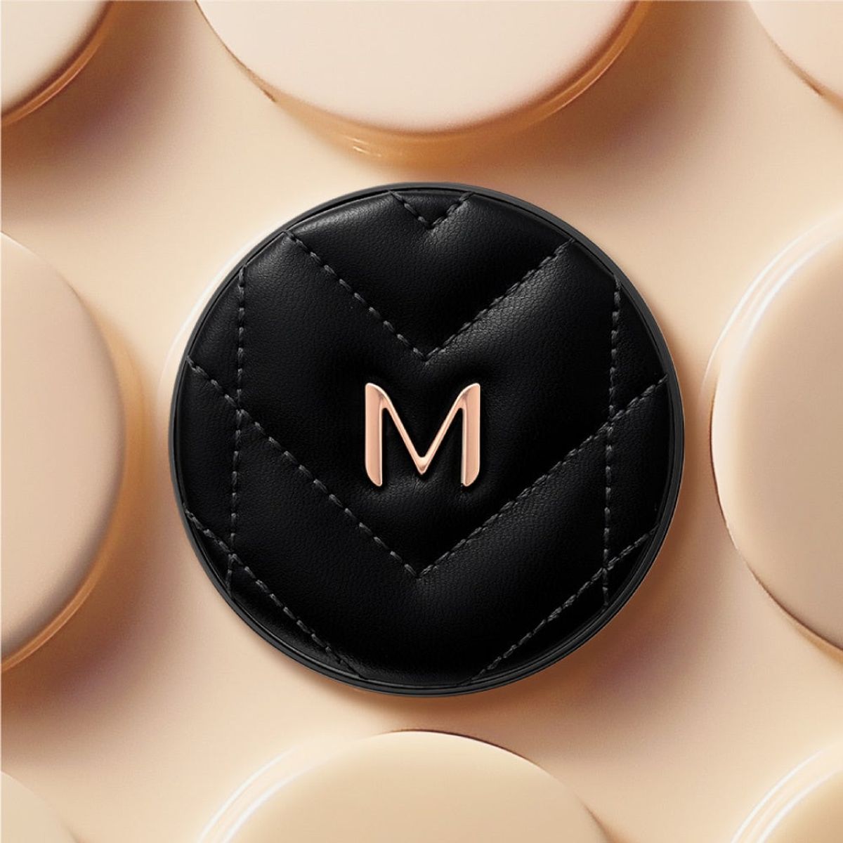 MISSHA ミシャ M プロ ブラック メッシュクッション・ホワイト メッシュクッション