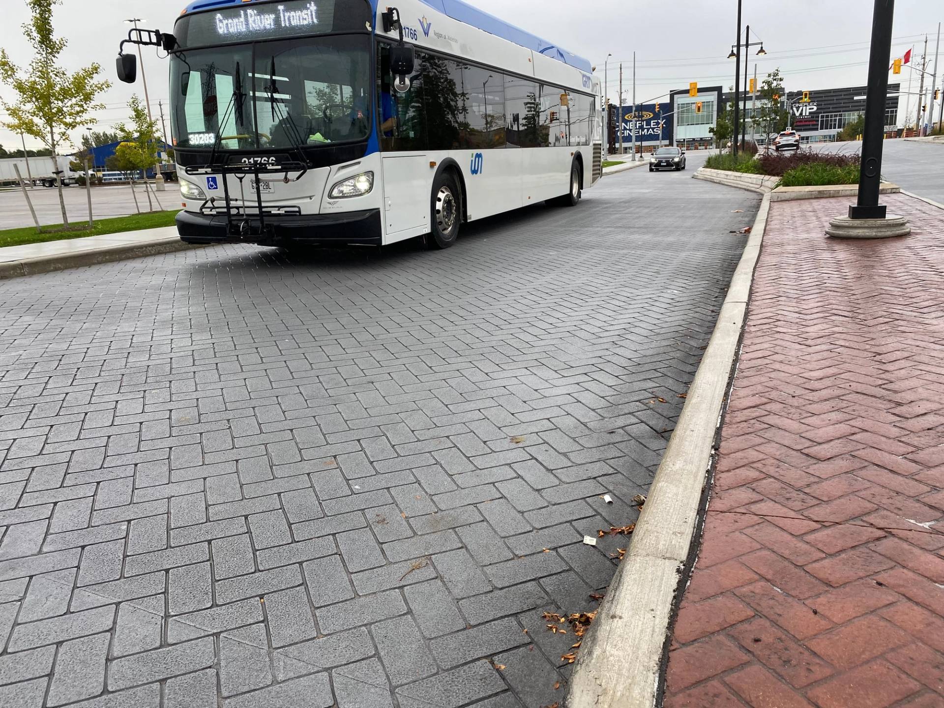 HUB Surface Systems TrafficPatternsXD preformed thermoplastic: high-traffic decorative pavement with skid resistance at a civic plaza