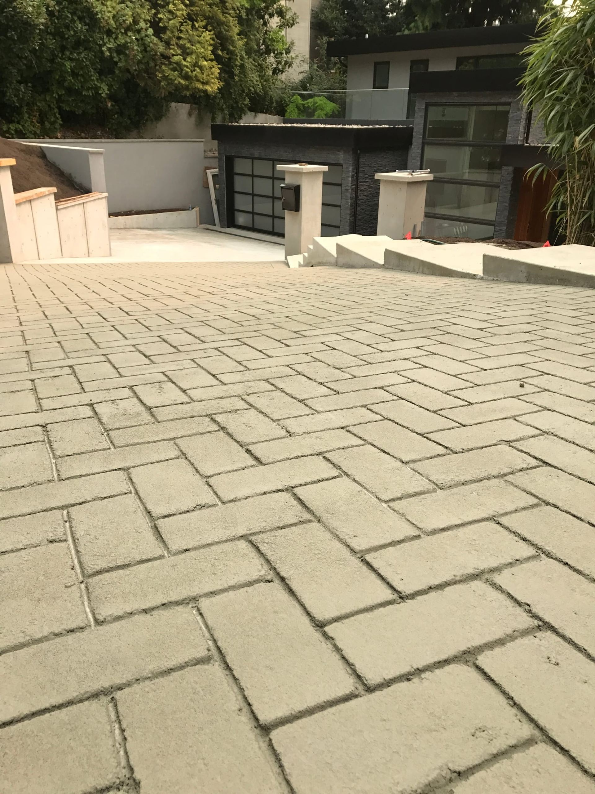 Stamped asphalt driveway, photo 7 of 33