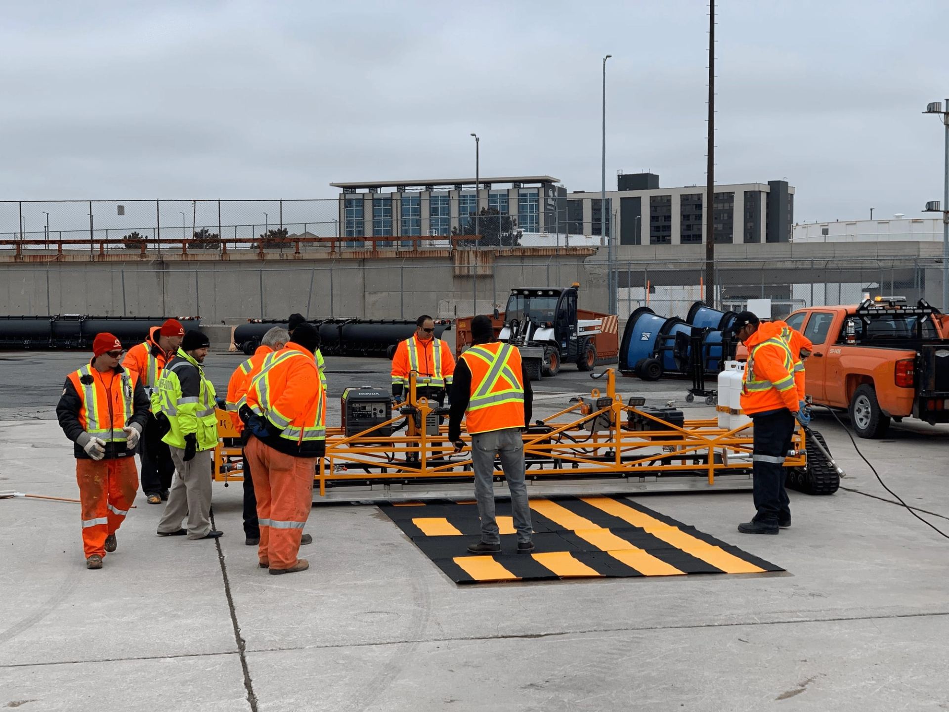 Airfield pavement marking, photo 2 of 5