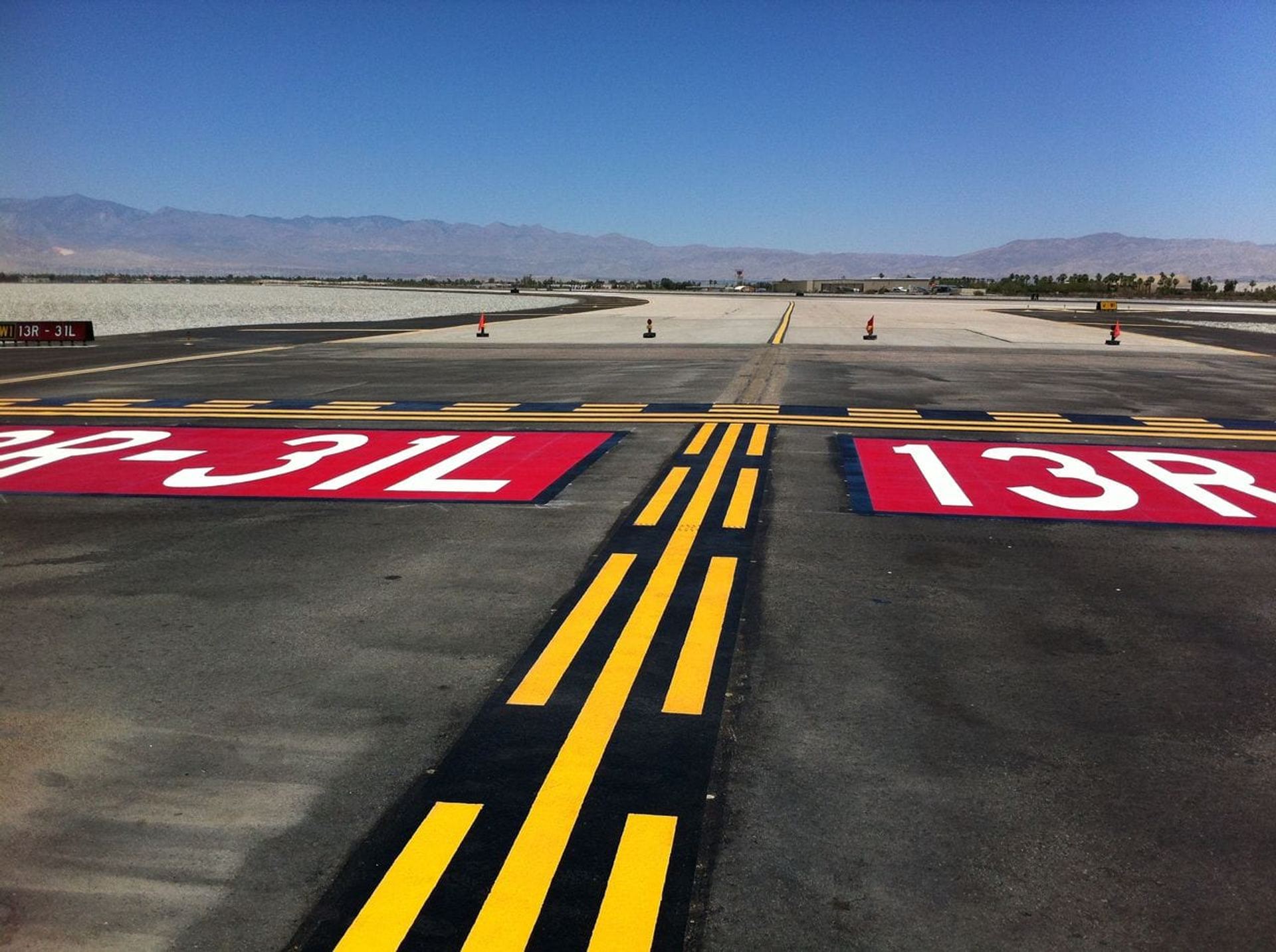 Airfield pavement marking, photo 5 of 5