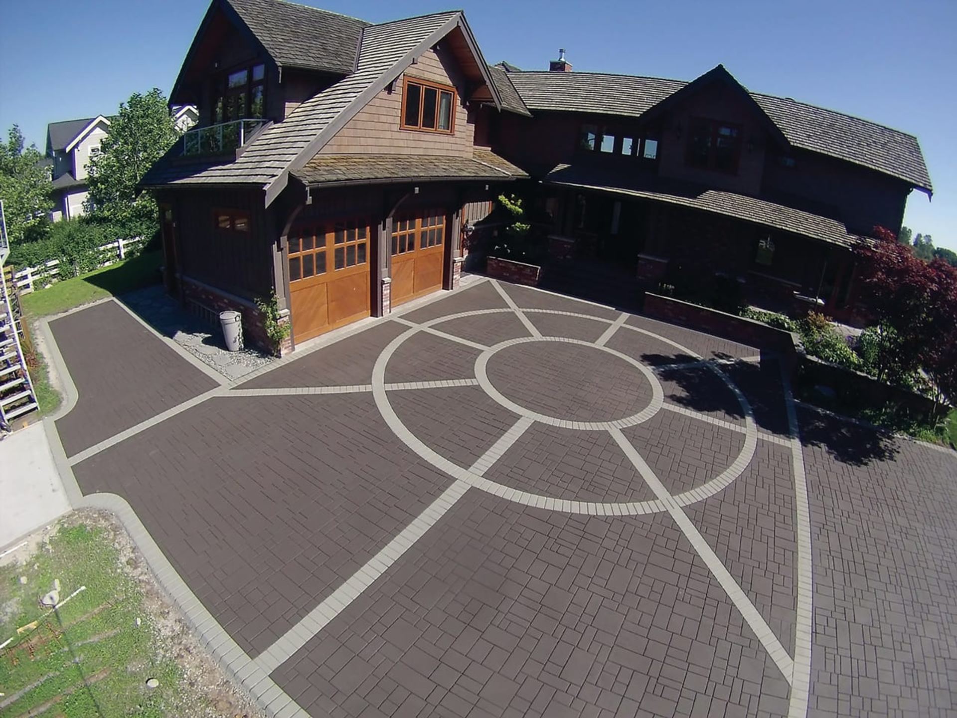Stamped asphalt driveway, photo 2 of 33