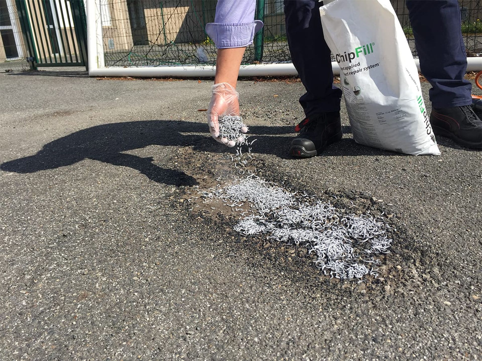 ChipFill pothole repair, photo 1 of 5