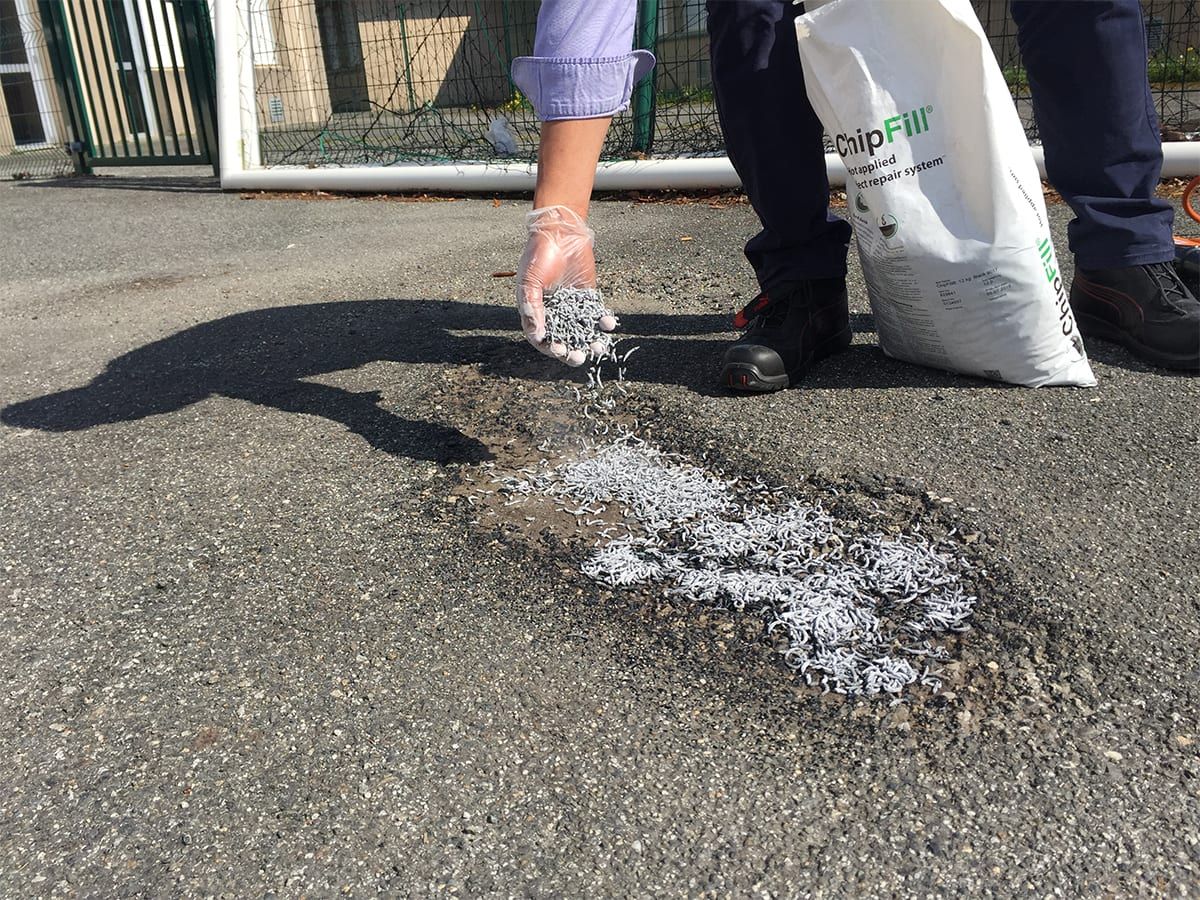 ChipFill pothole repair, photo 1 of 5