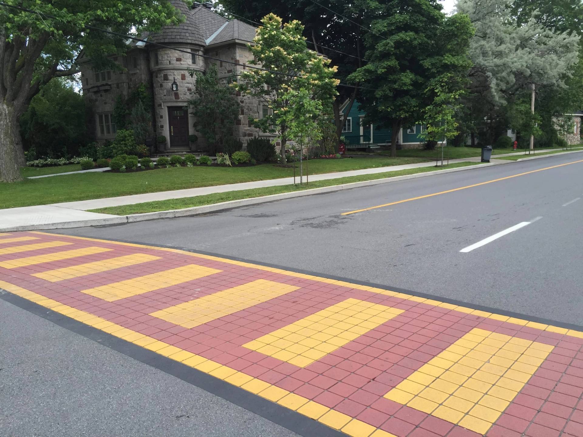 Decorative crosswalk