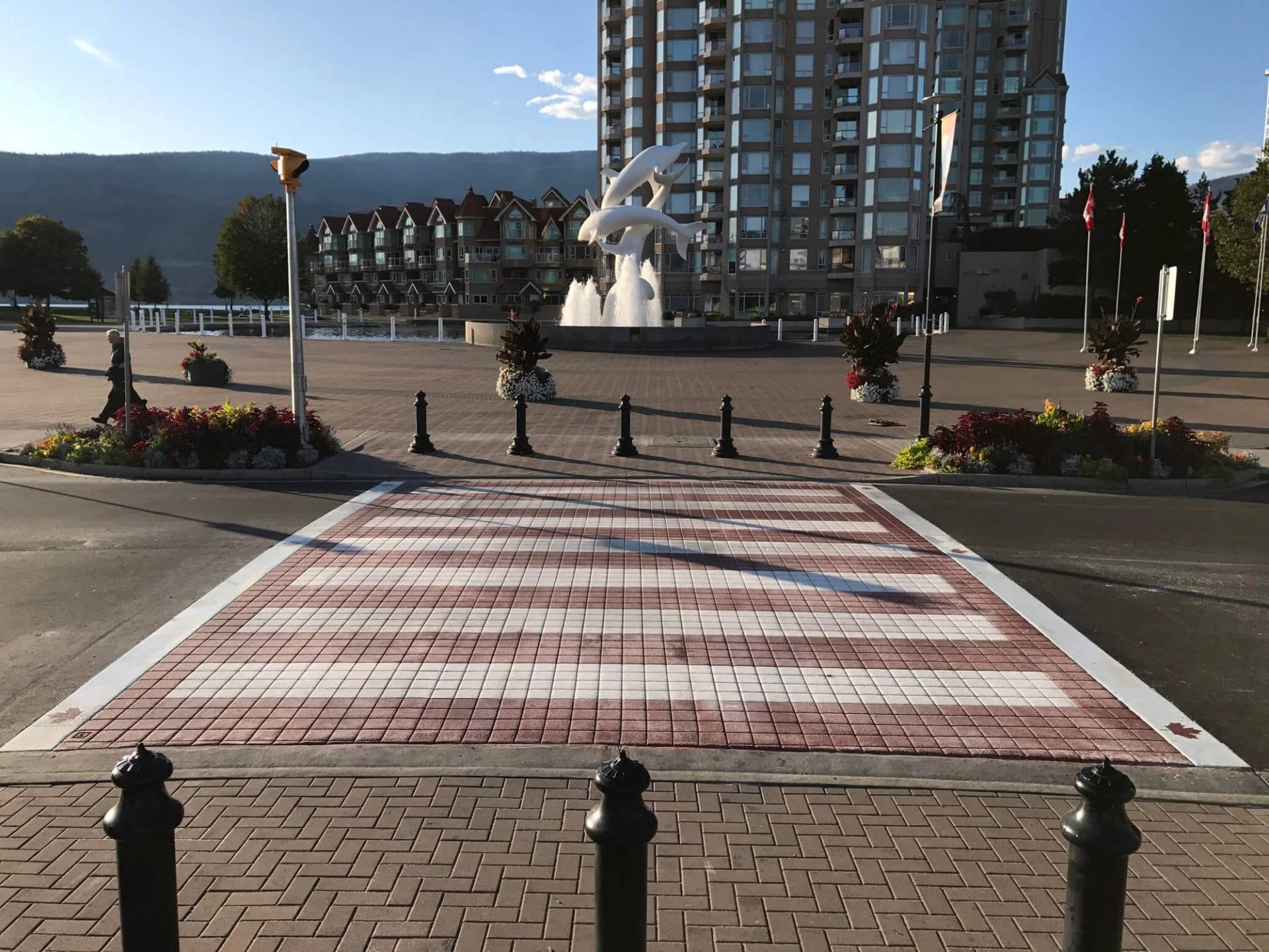 Traffic calming surface treatment