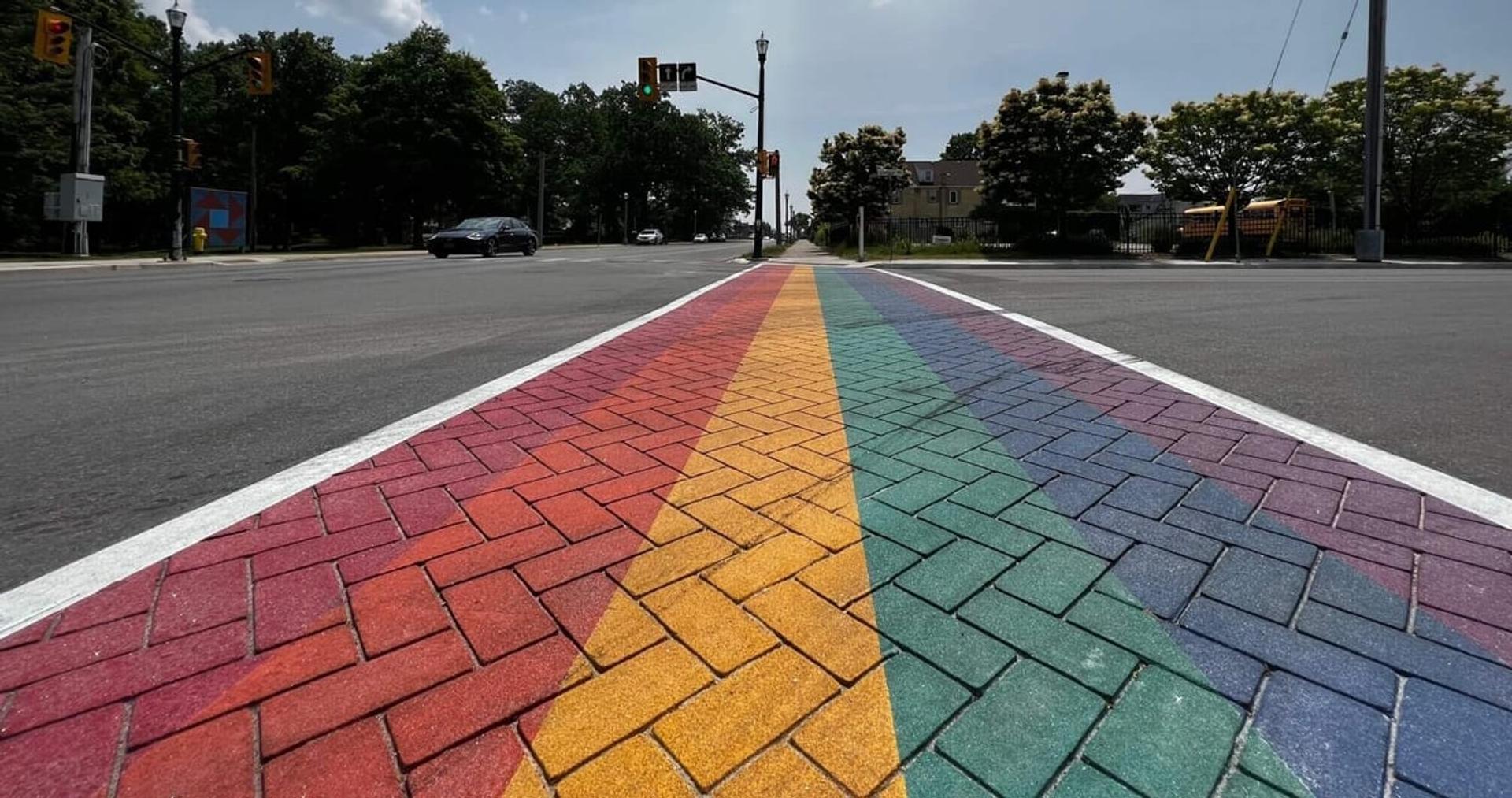 TrafficPatternsXD: Powering Simcoe's Pride-Inspired Rainbow Crosswalk