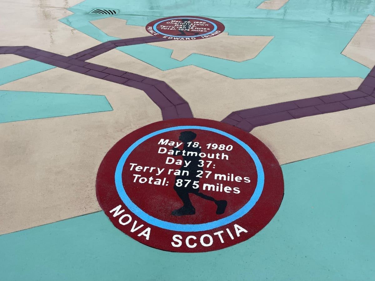 Community branding pavement graphics, photo 2 of 18