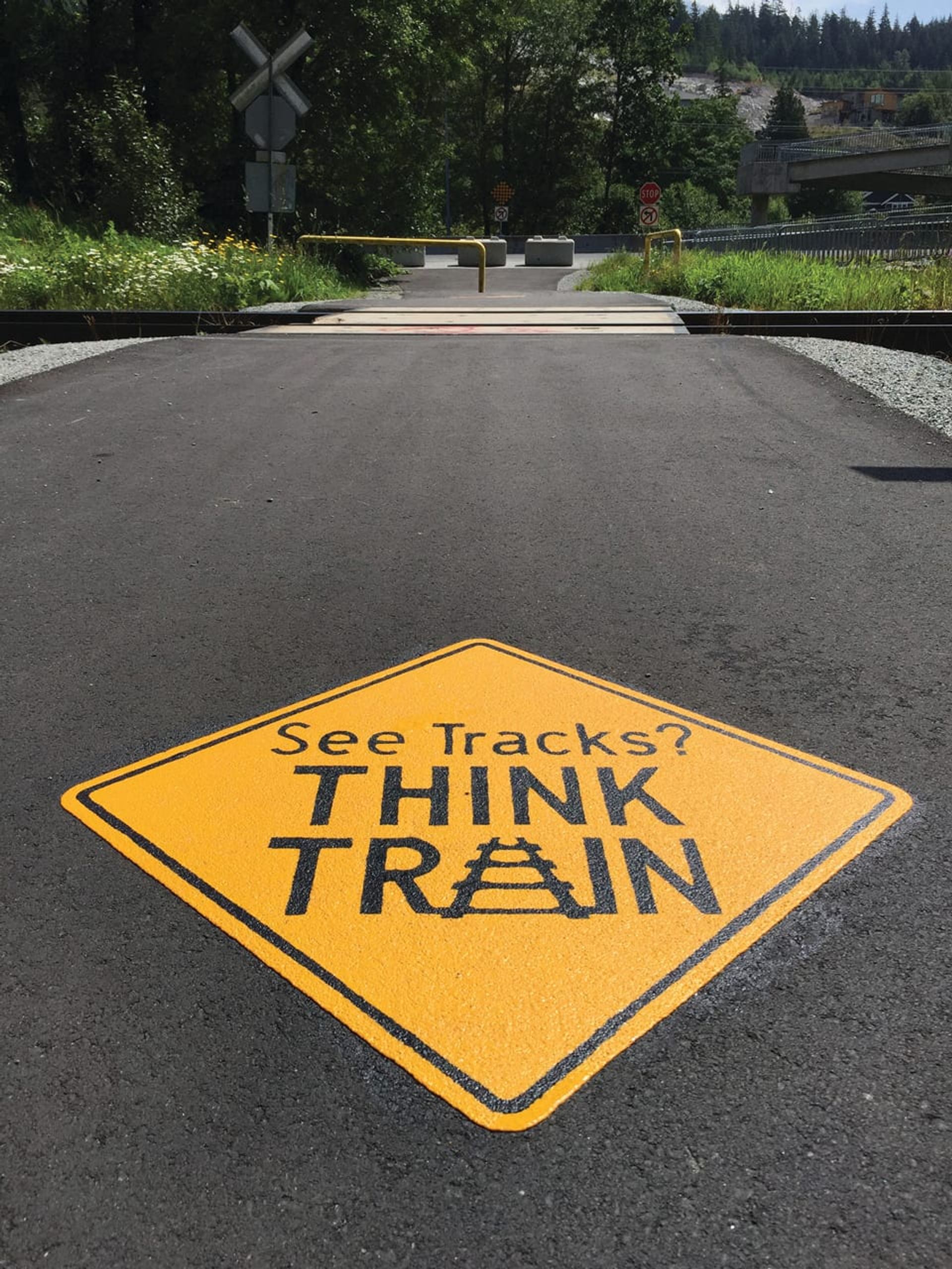 DecoMark traffic calming graphics