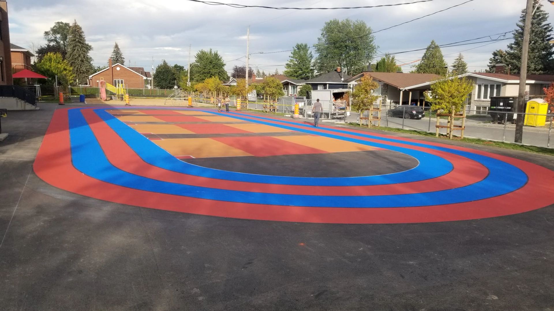 Playground surface graphics, photo 4 of 49