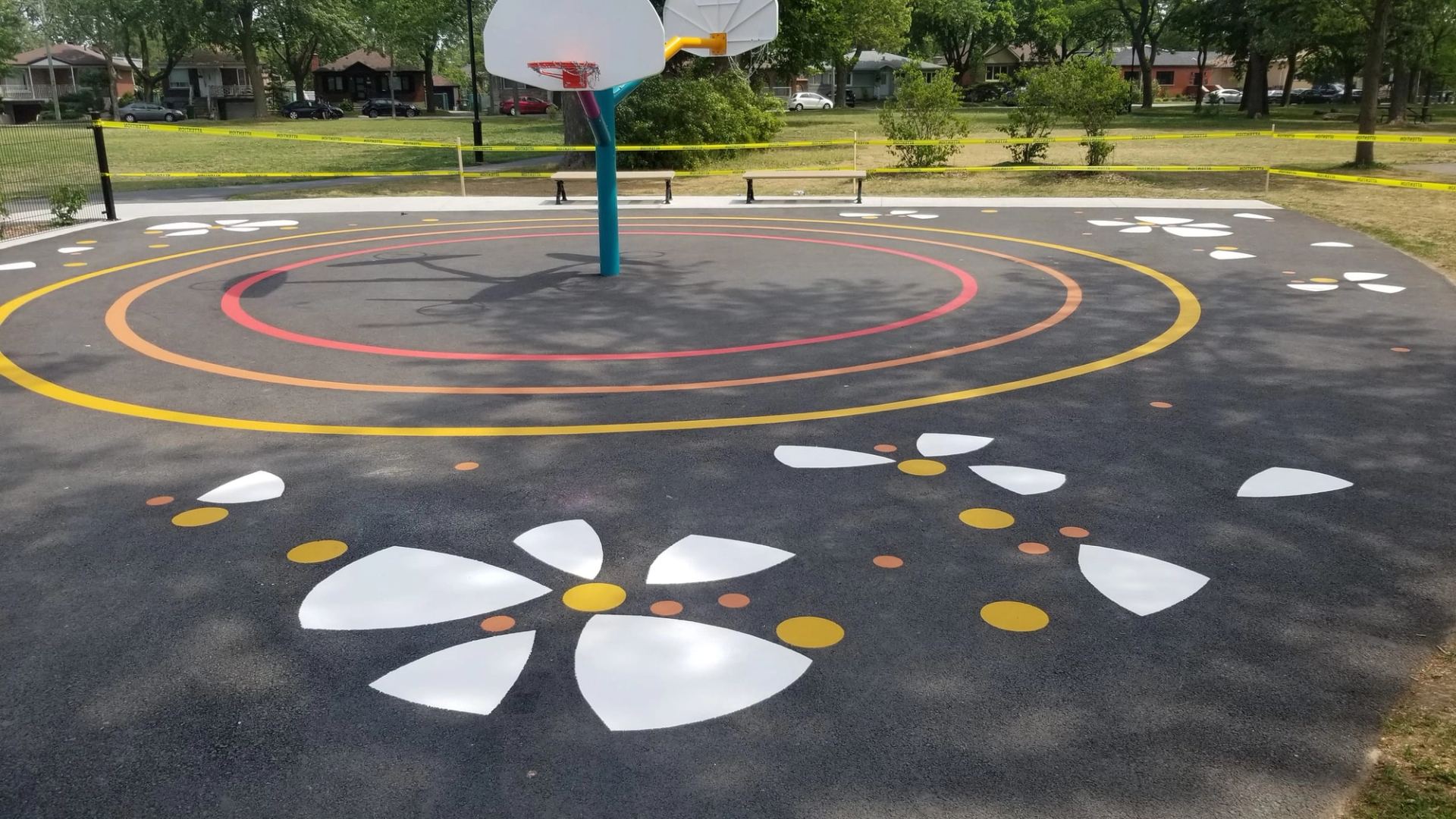 Playground surface graphics, photo 7 of 49
