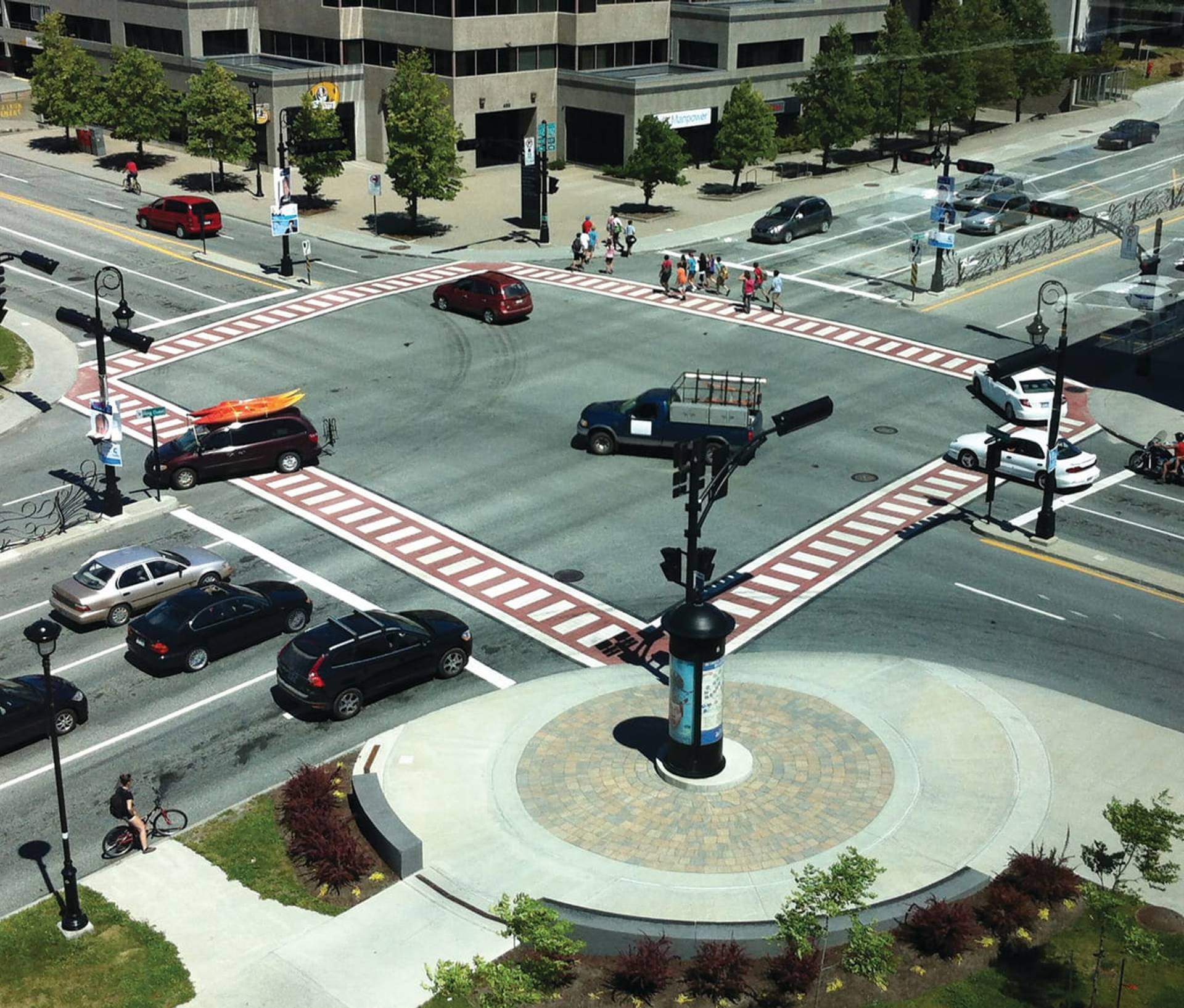 Traffic calming surface treatment
