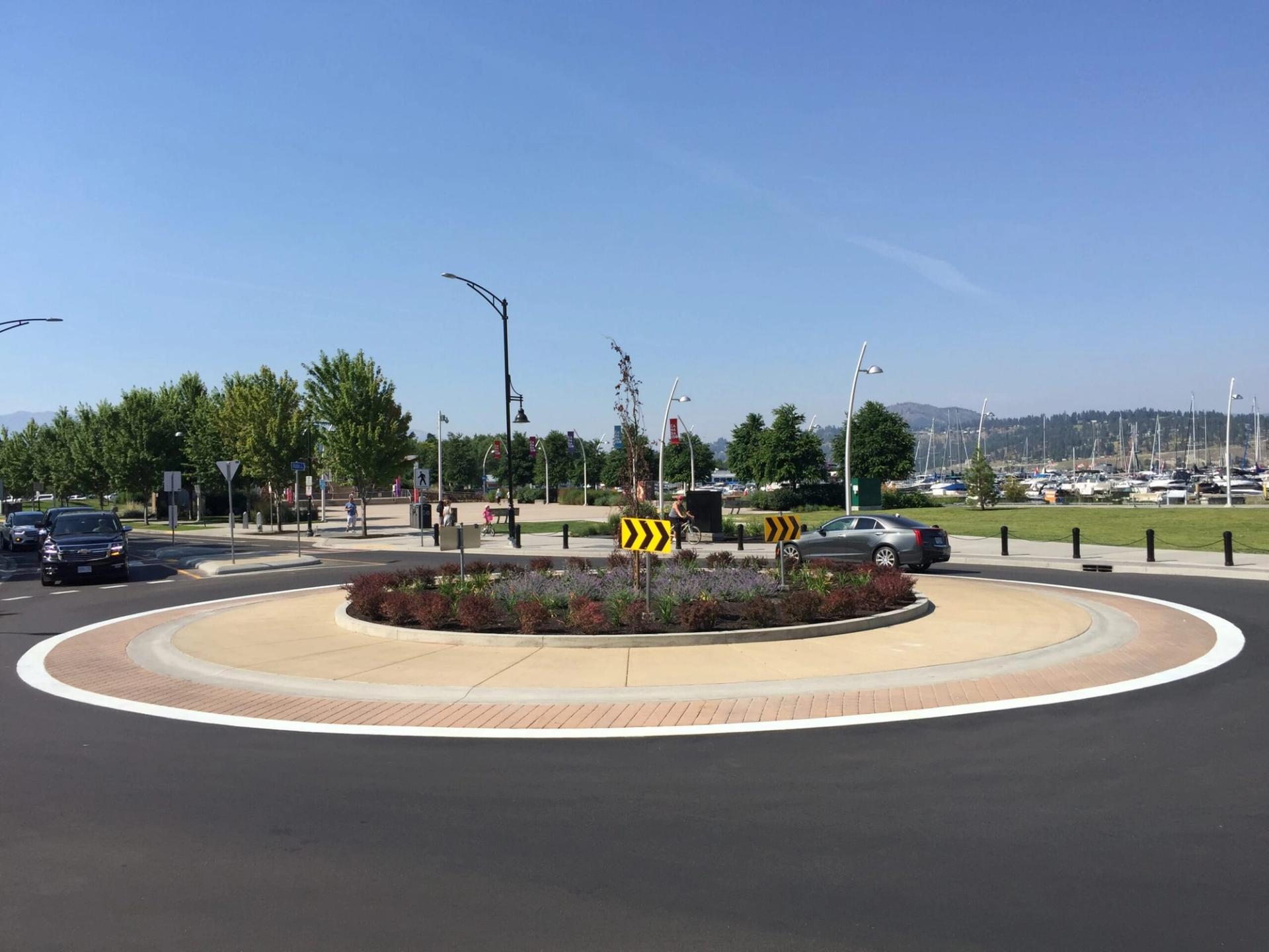 Traffic calming surface treatment