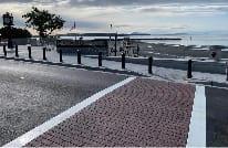 New White Rock Pier Decorative Crosswalk