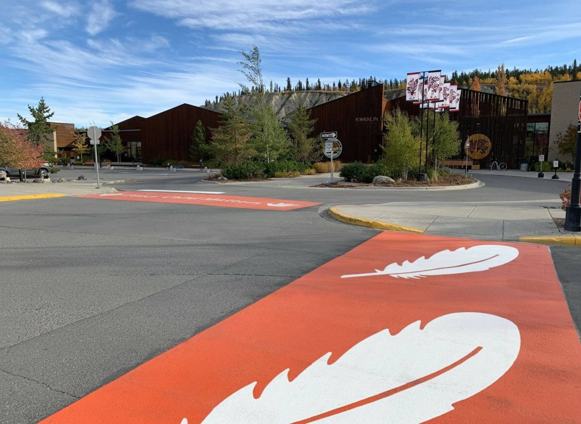 Pavement public art