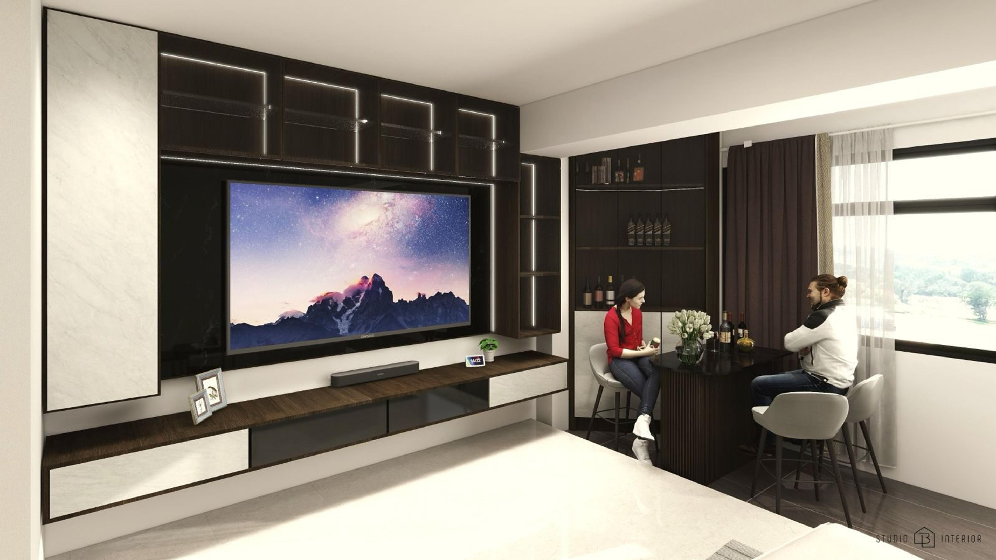 Living room — 705 Hougang Ave 2
