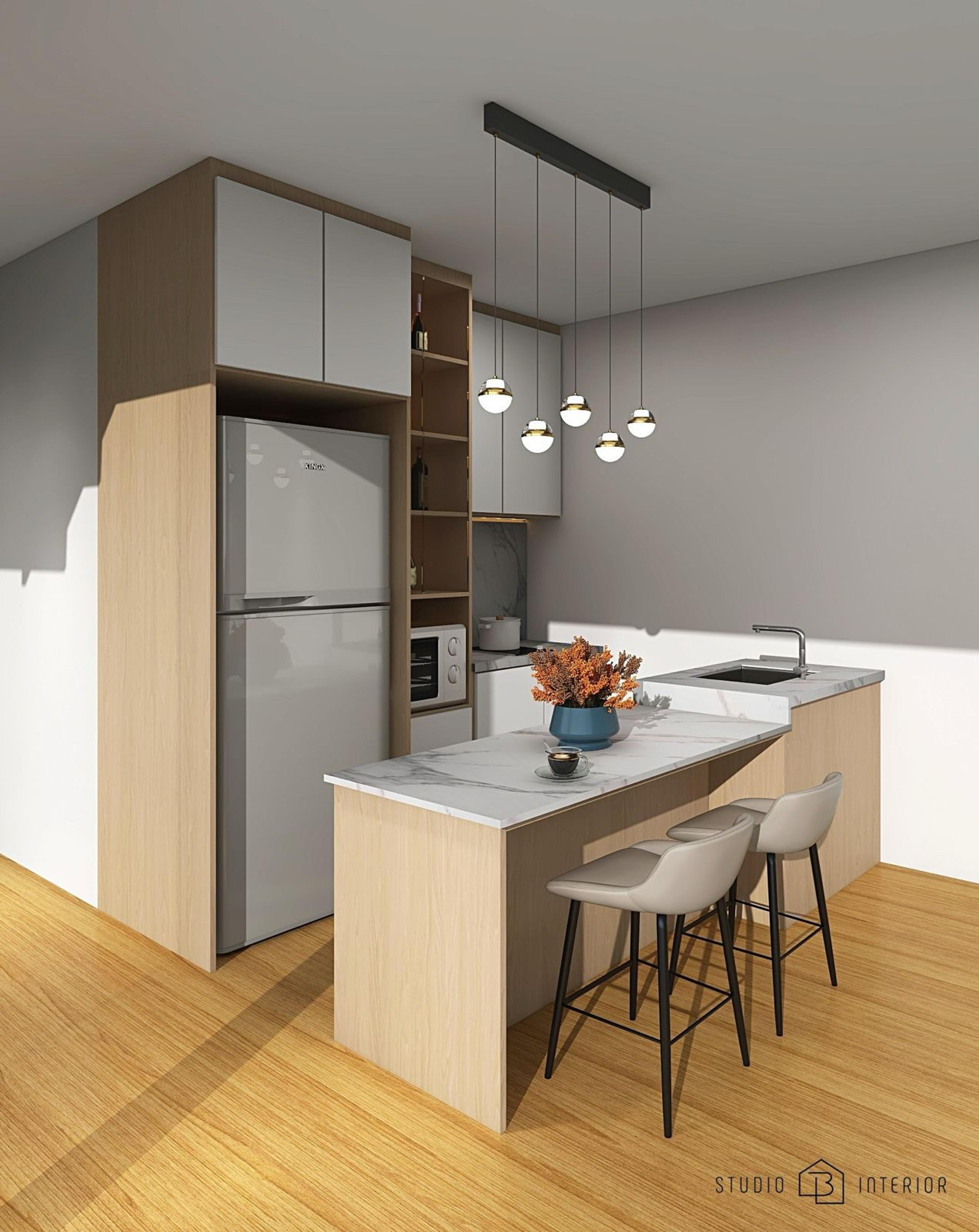 Kitchen island — Arc @ Tampines