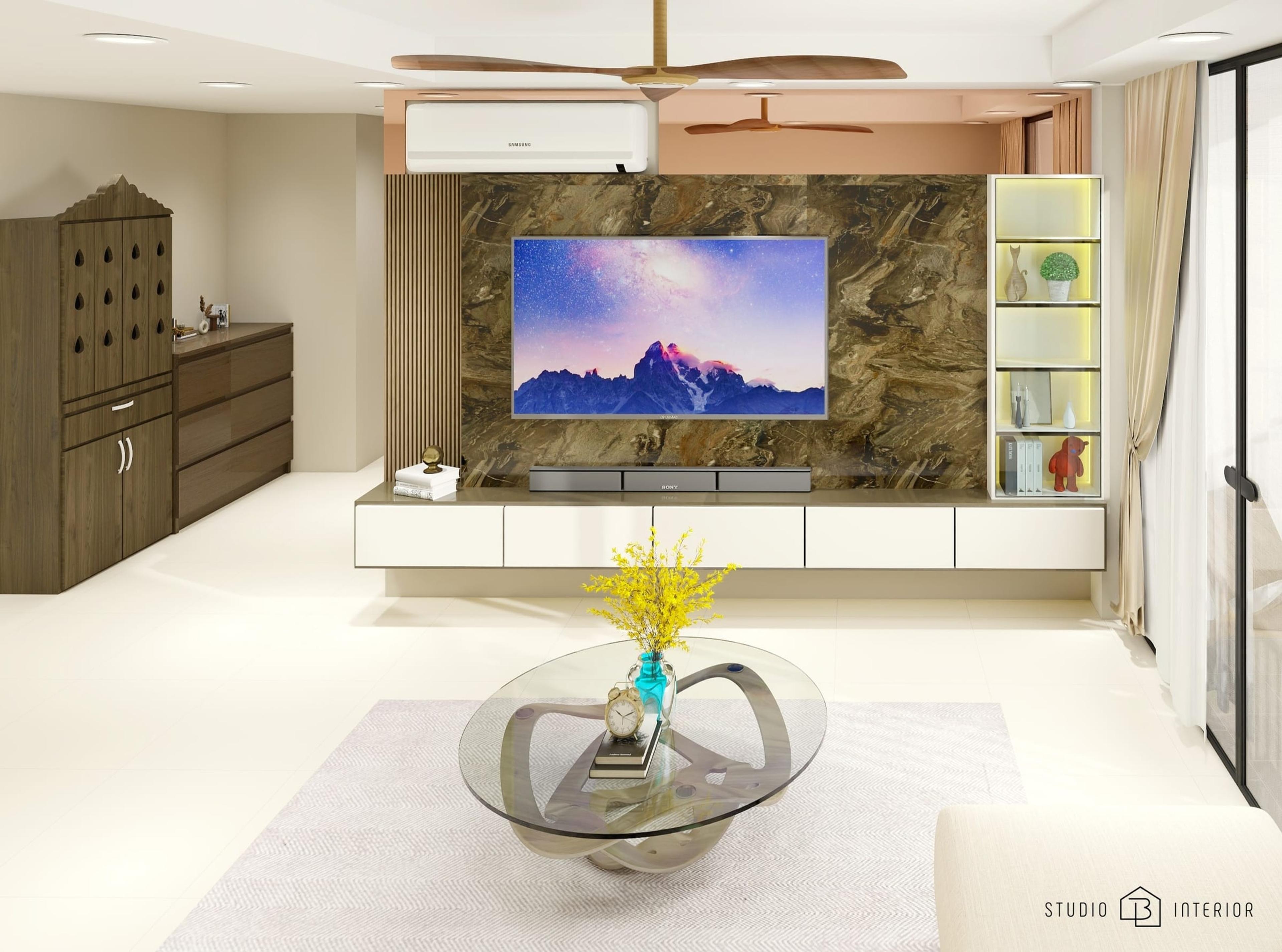 TV feature wall — Parkgreen