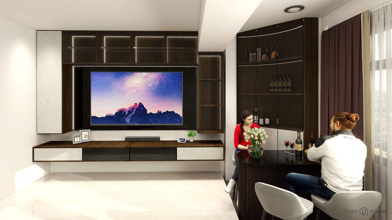 Living room — 705 Hougang Ave 2