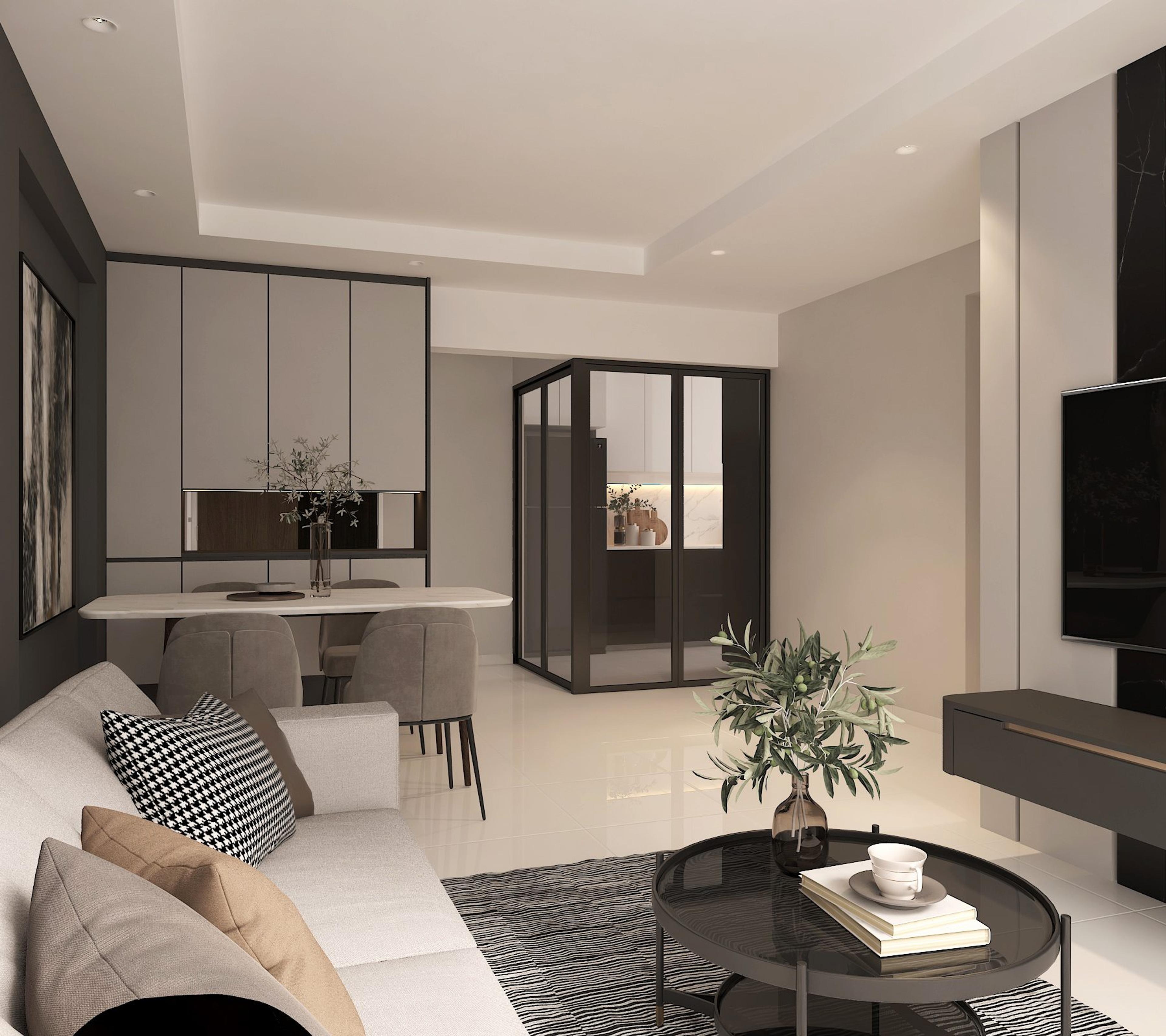 Living & dining — 425 Northshore
