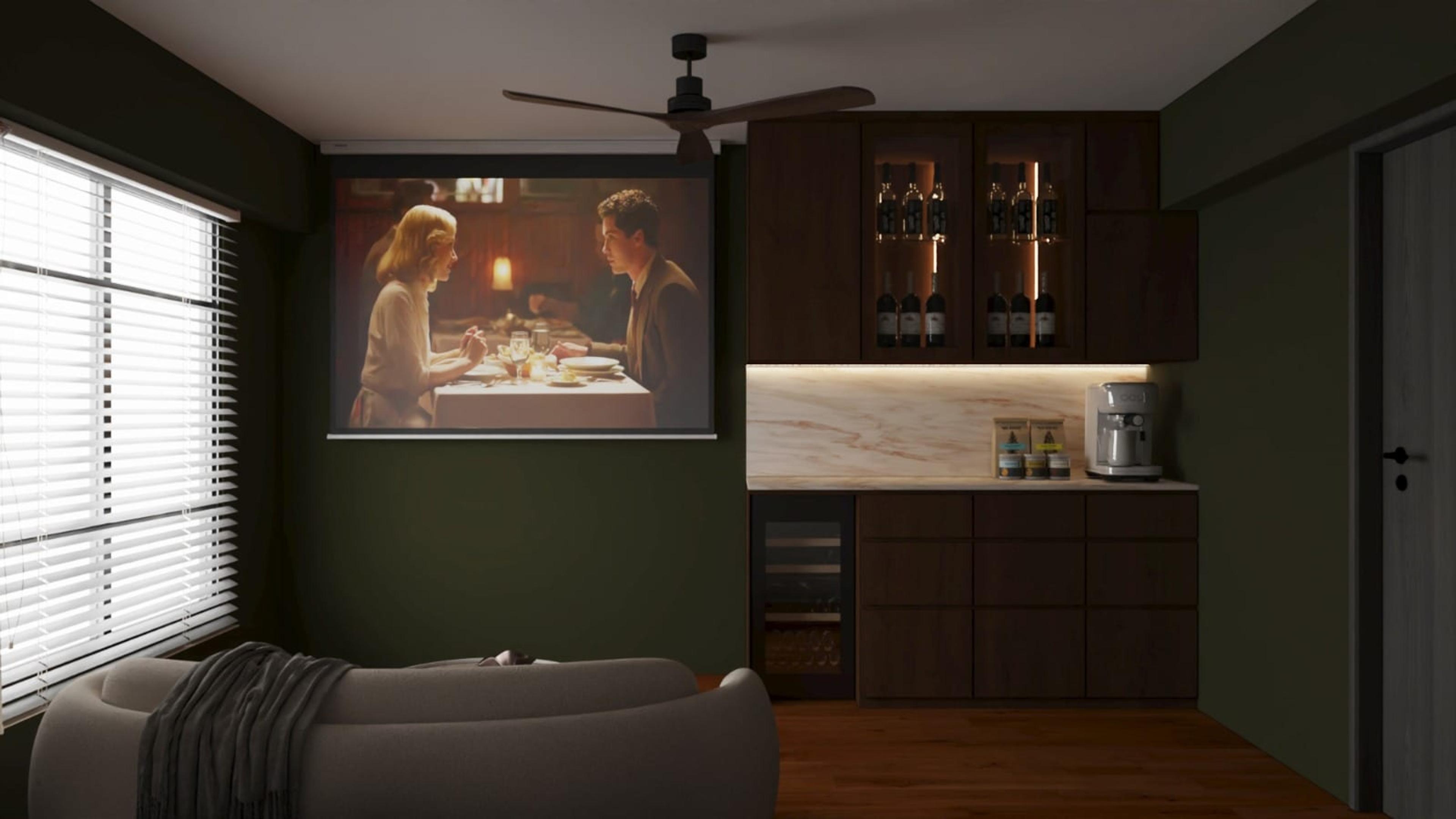 Entertainment & TV area — Kim Tian